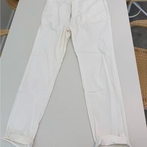 Theory Ivory Trousers
